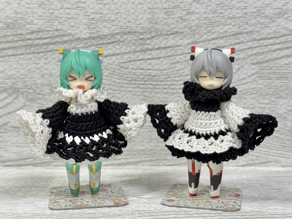 DTA用　白と黒のワンピース