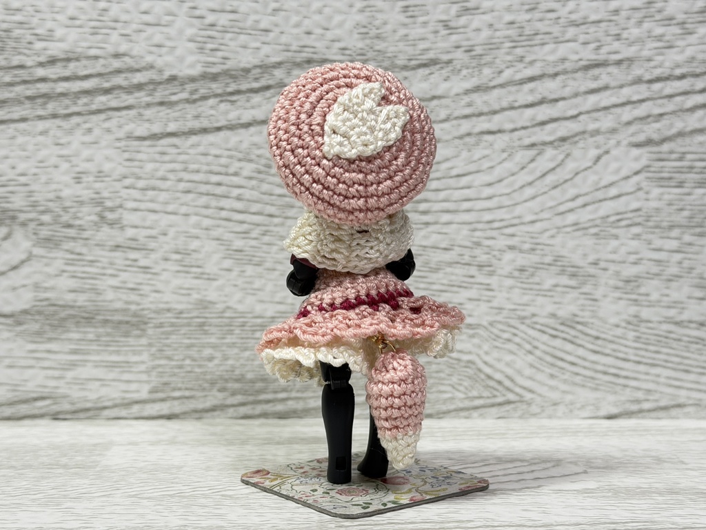 DTA用 桜色の狐ワンピース