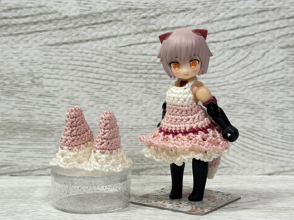 DTA用 桜色の狐ワンピース