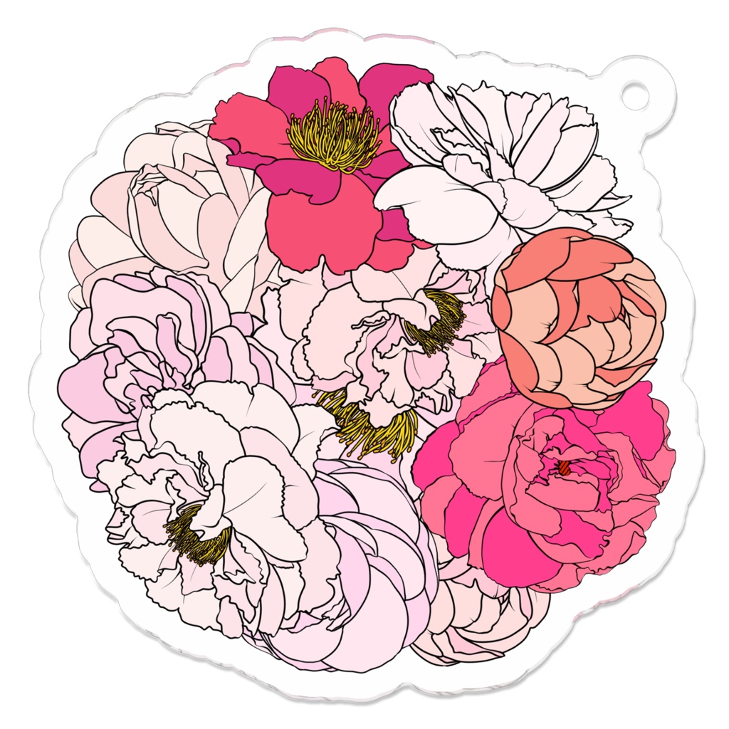 山茶花アクキー