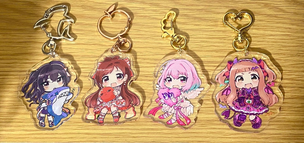 あきあかりあむwith仁奈ちゃんアクキー