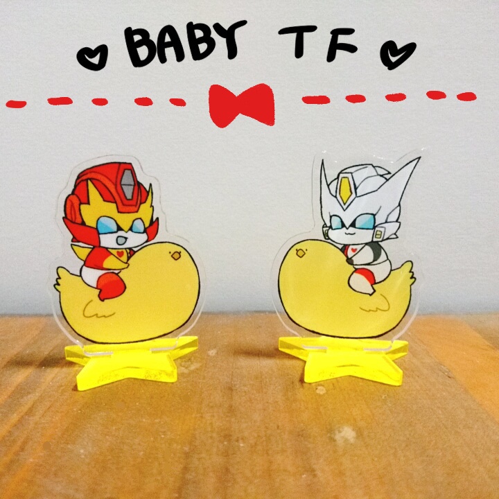 赤ちゃんtf ひよこできた アクリルスタンド Baby Tf Acrylic Stand 曖昧みーてぃんぐ Booth