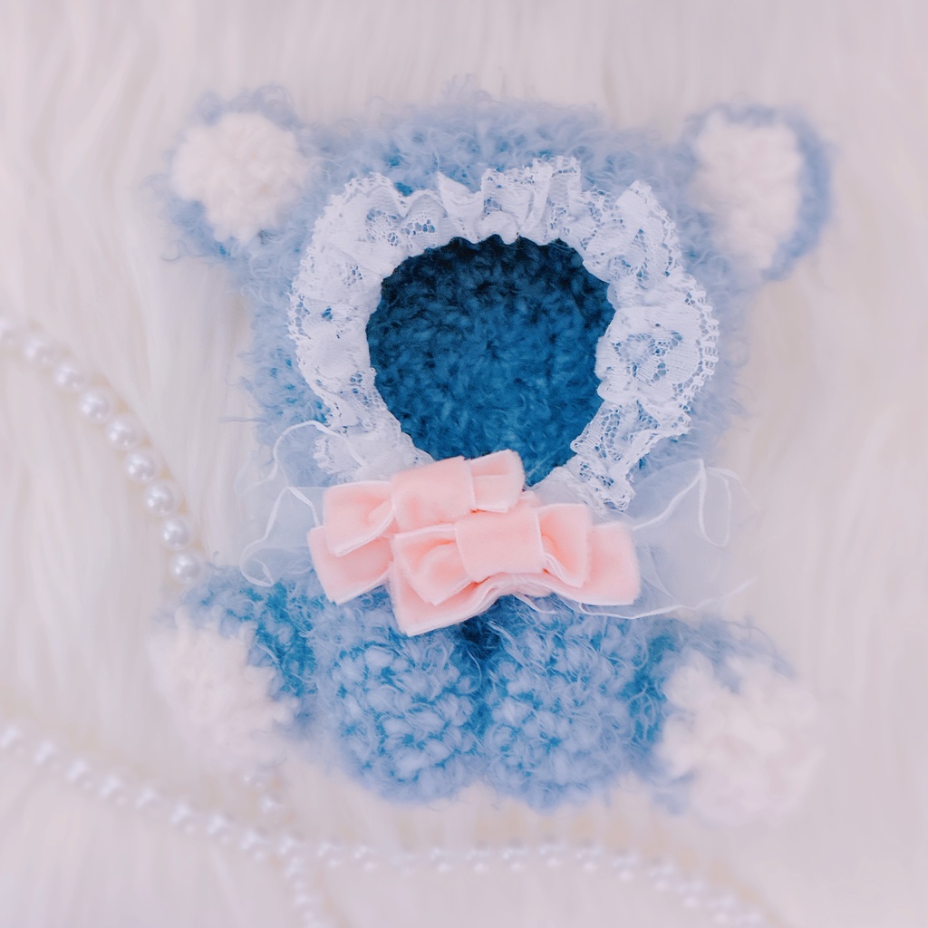 くまのおすわりぬい服🧸(11〜13cm対応)