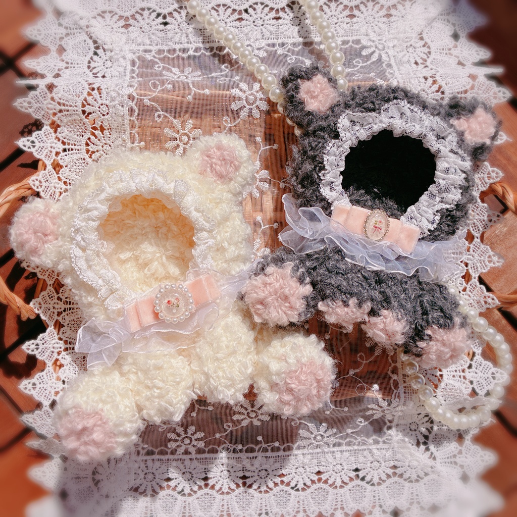 くまのおすわりぬい服🧸(11〜13cm対応)