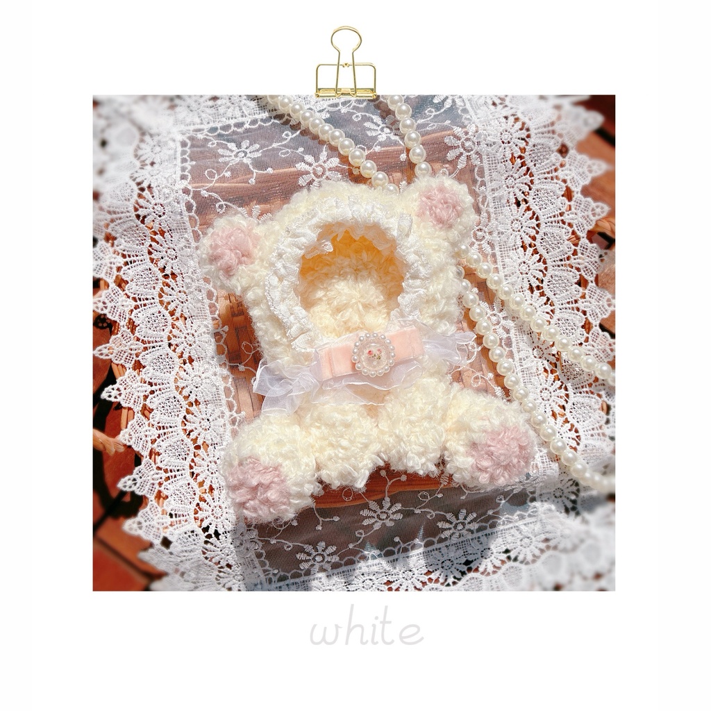 くまのおすわりぬい服🧸(11〜13cm対応)
