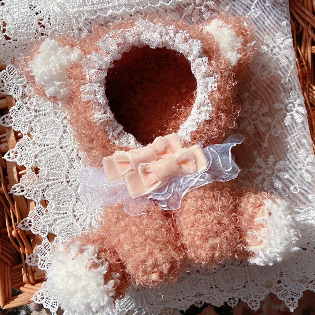 くまのおすわりぬい服🧸(11〜13cm対応)