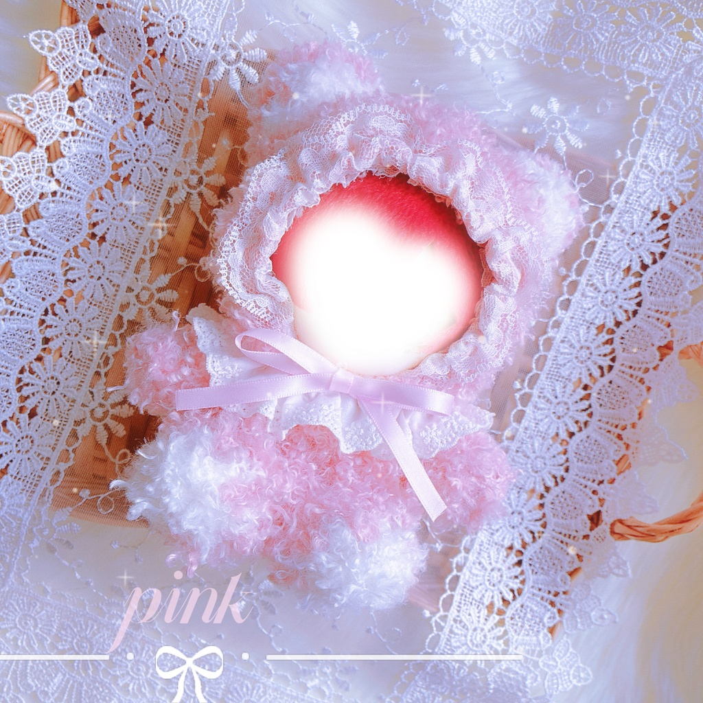 ふわもこくまのおすわりぬい服🧸(11〜13cmぬい用)
