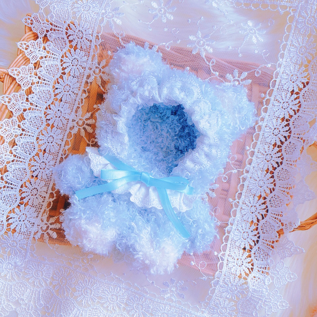 ふわもこくまのおすわりぬい服🧸(11〜13cmぬい用)