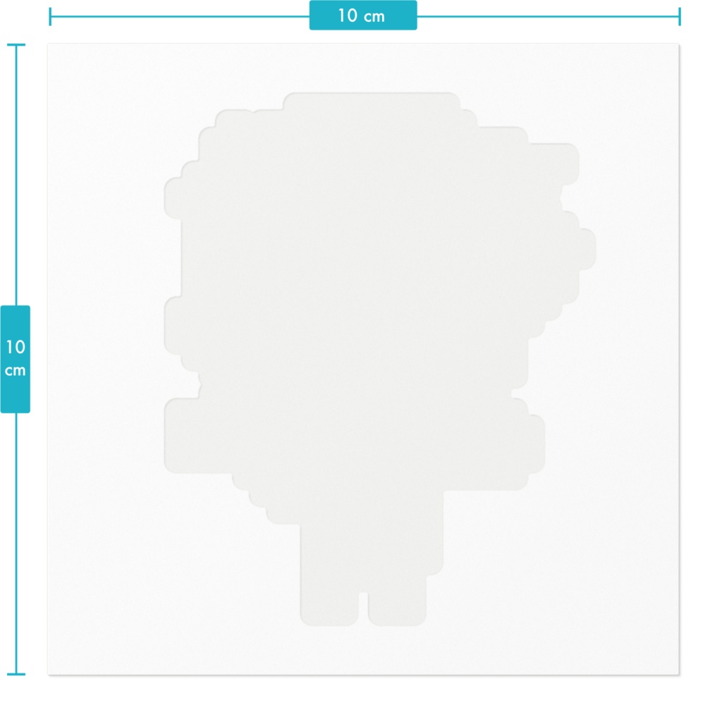 Pixelステッカー/K9999(白)