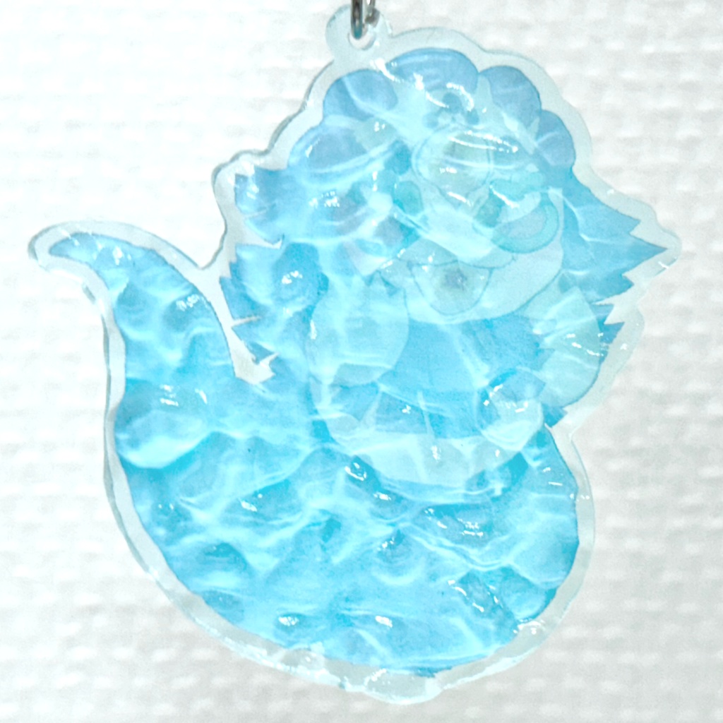 にんぎょっこ水面アクリルキーホルダー