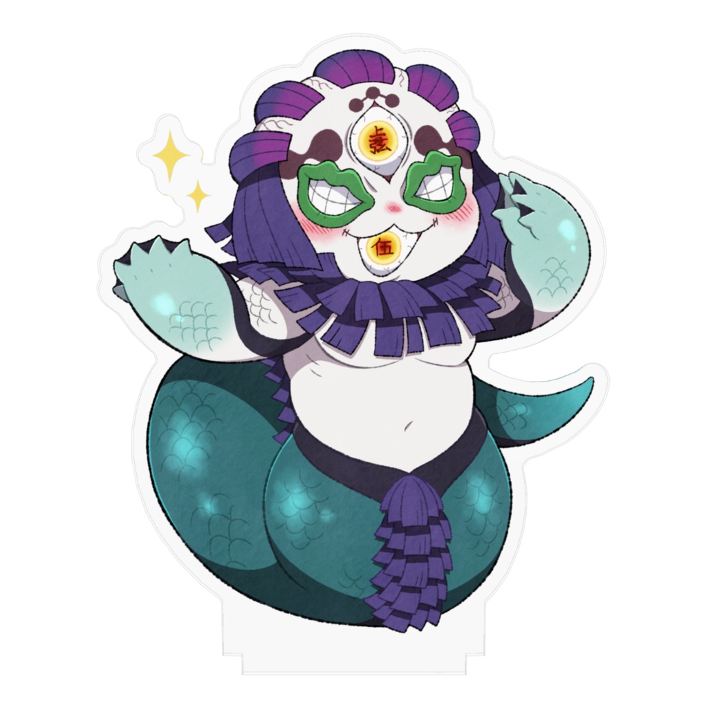 にんぎょっこキメポーズアクリルスタンド