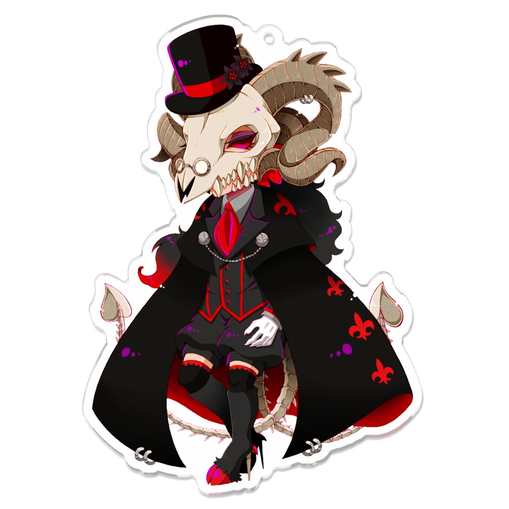 牧場主アクリルキーホルダー