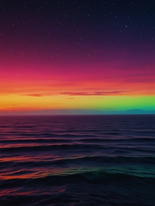 海に関するAIアート