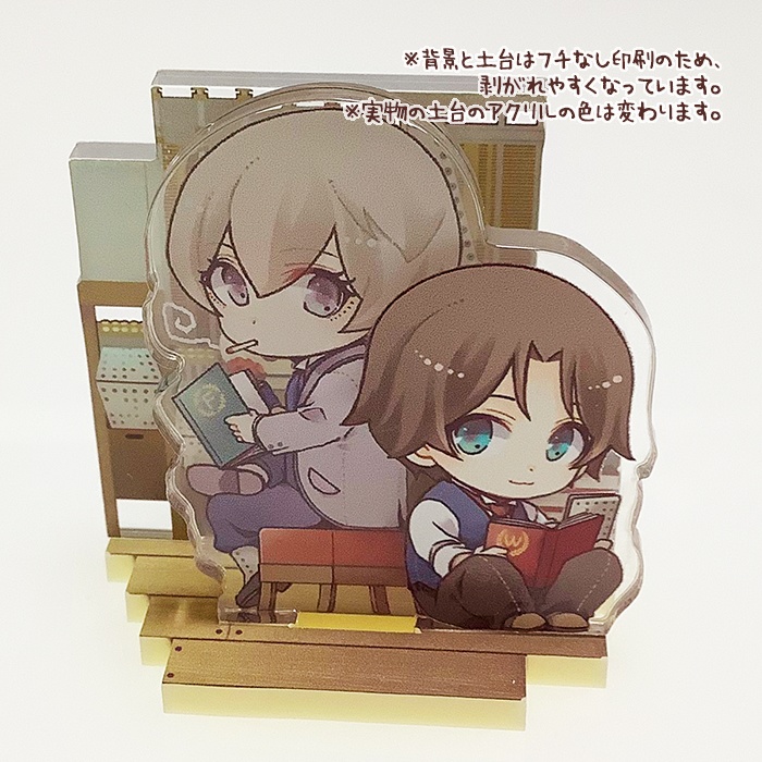 フライデー&ワトソンアクリルジオラマ