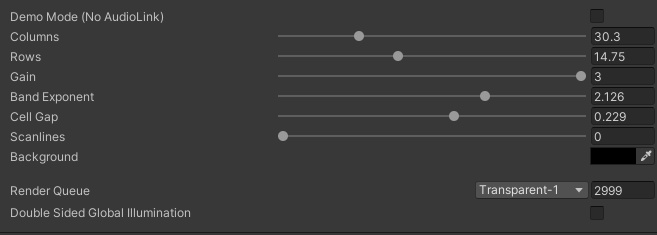 AudioLinkRGB装饰摆件