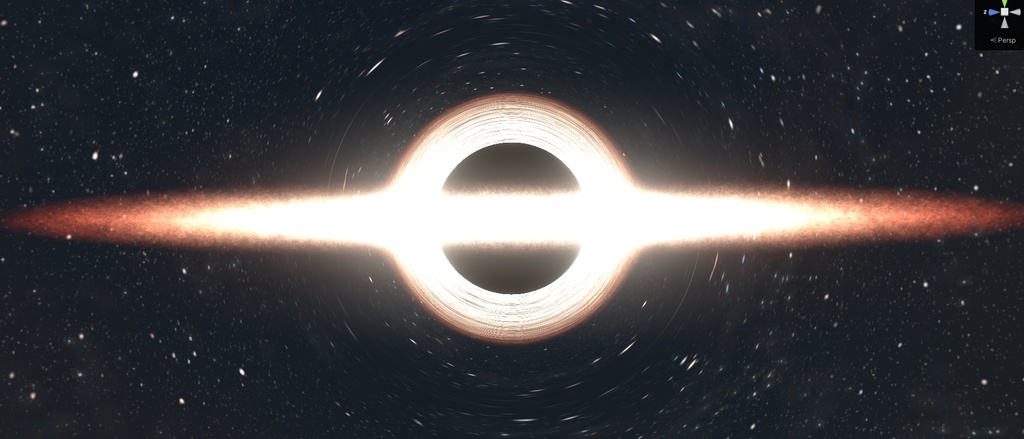 Skybox Black Hole Shader