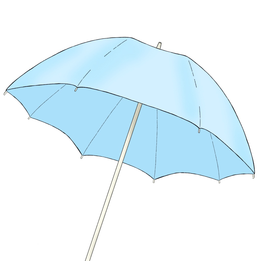 【フリー素材】傘素材