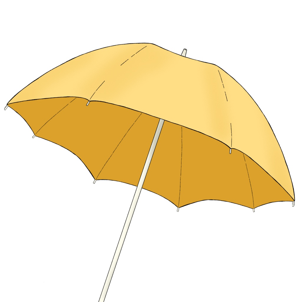 【フリー素材】傘素材