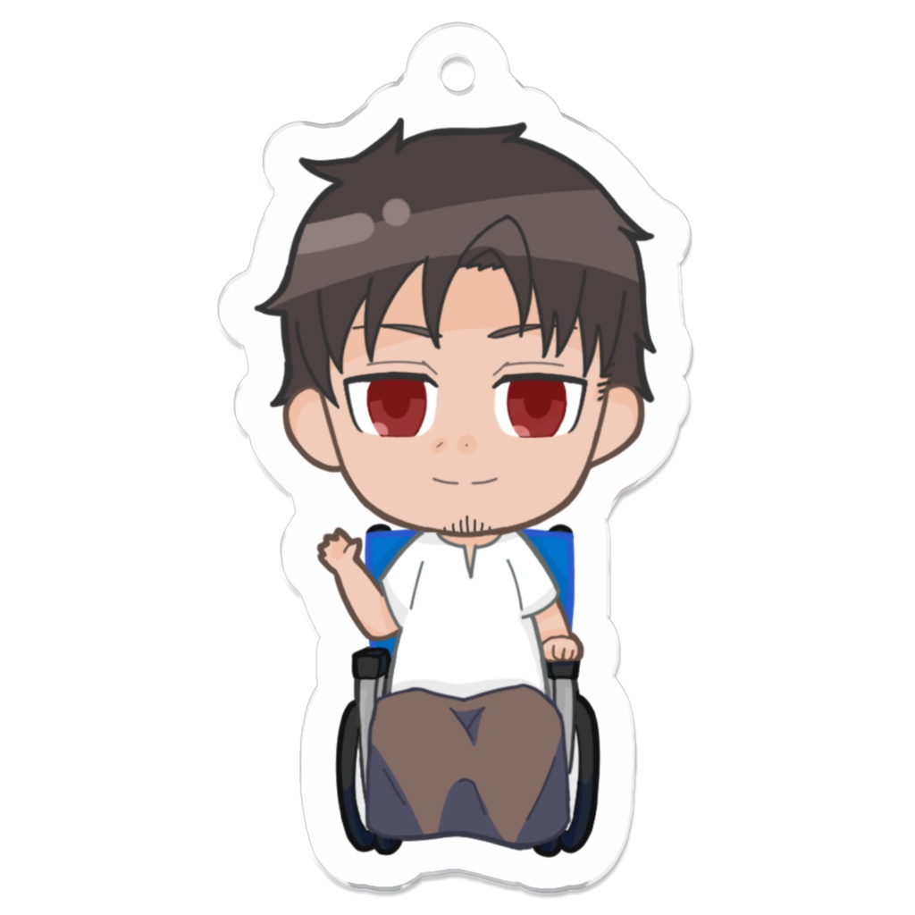 夏花 アクリルキーホルダー 櫨木