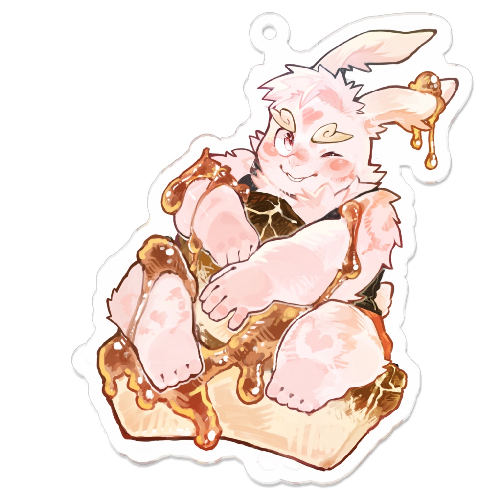 イナバ おもちアクキー