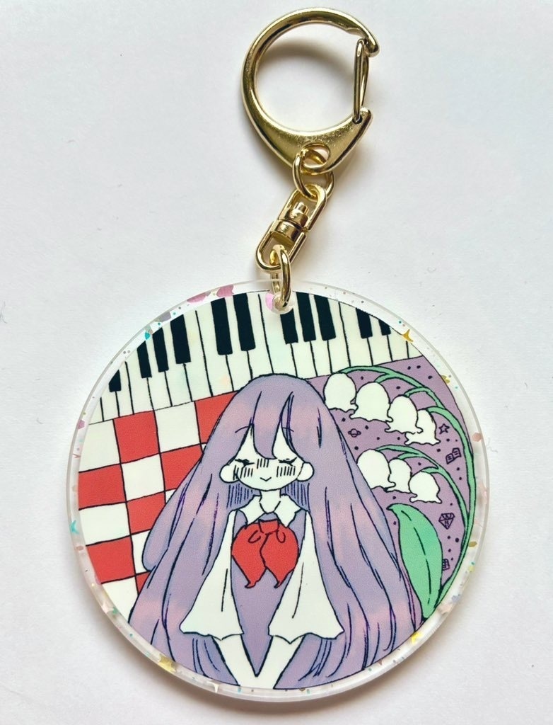 MARI イメージ丸アクキー