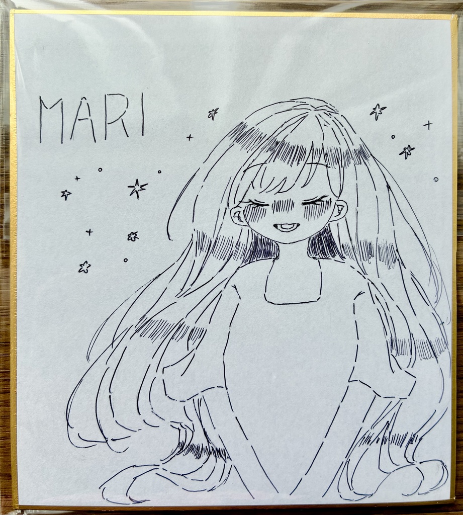 色紙  白MARI