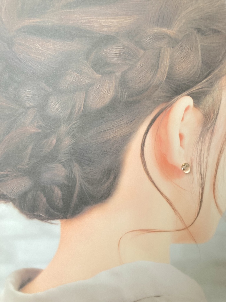 氷のかけらピアス