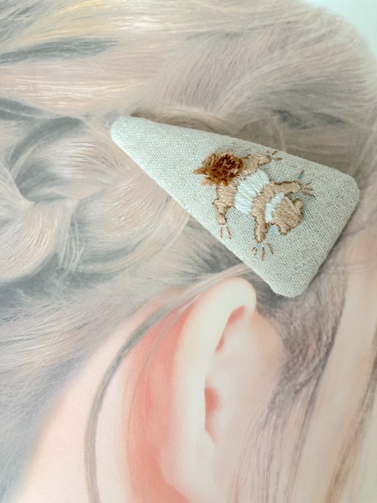 くっつきフェレットのパッチンピン/バタスコ