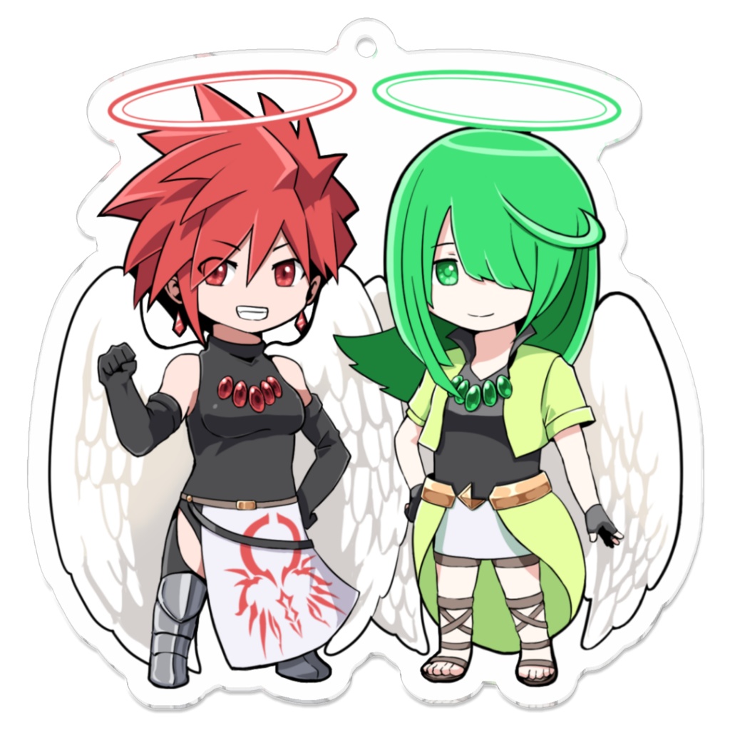 アクリルキーホルダー:カノン&デール