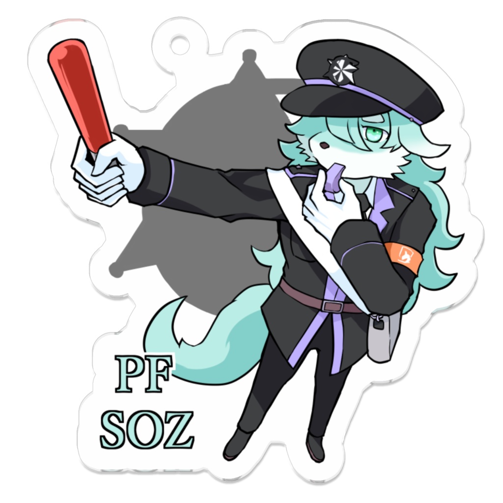 アクリルキーホルダー：エドレッド