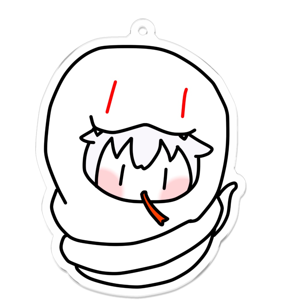 幸運を呼ぶかもしれんアクキー