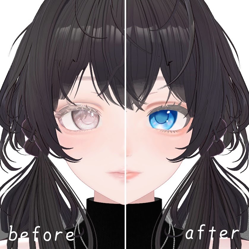 【Lumina】ふんわりオレンジmakeup & eyes texture🍊