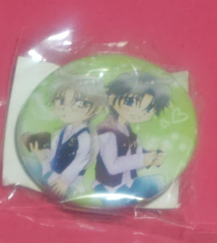 『恋する暴君』缶バッジ&あぶら取り紙セット