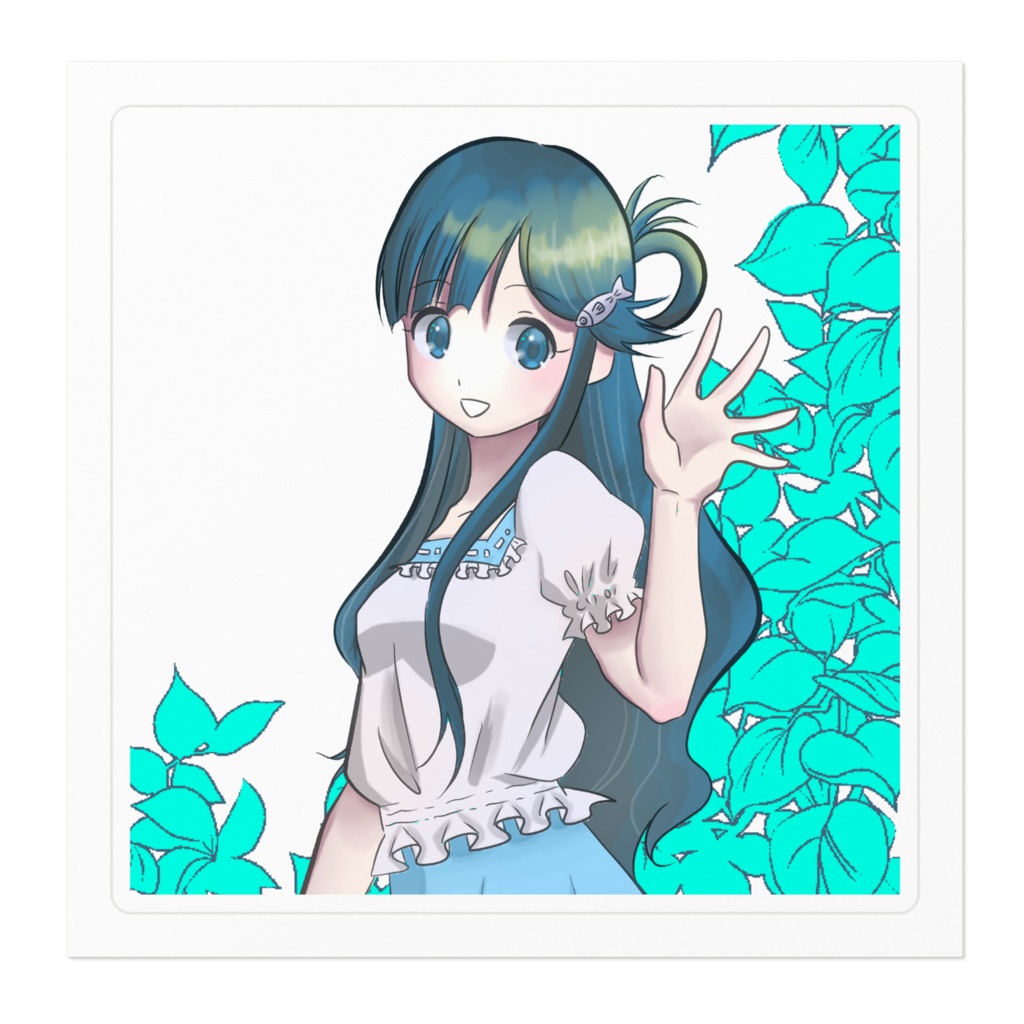 七海ちゃんステッカー