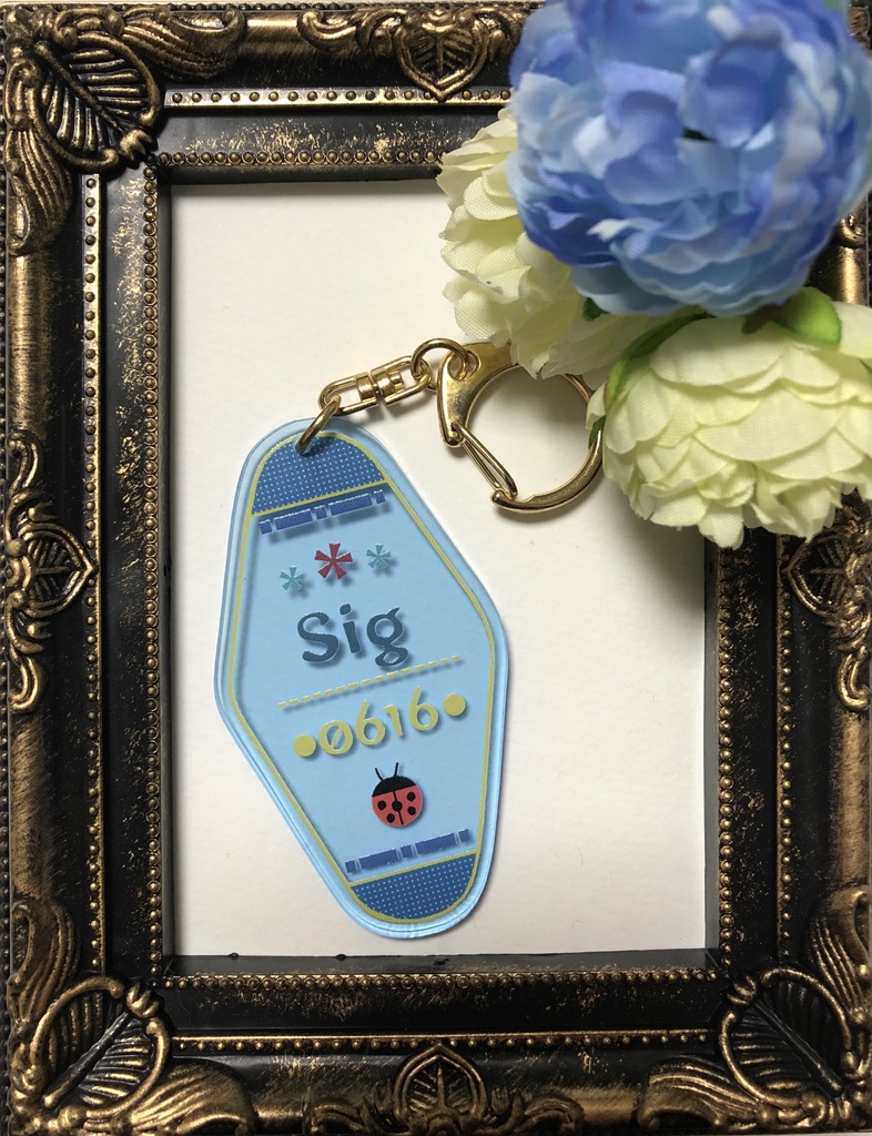 ぷよぷよ シグ モーテルキーホルダー