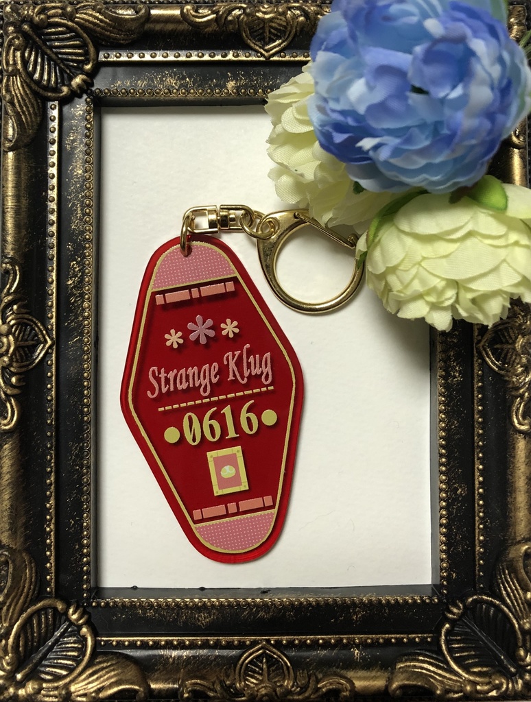 ぷよぷよ あやしいクルーク モーテルキーホルダー