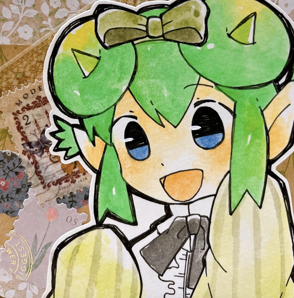 ぷよぷよミニ色紙オーダー