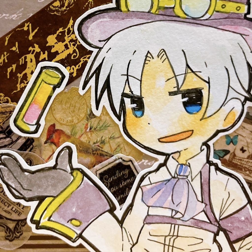 ぷよぷよミニ色紙オーダー