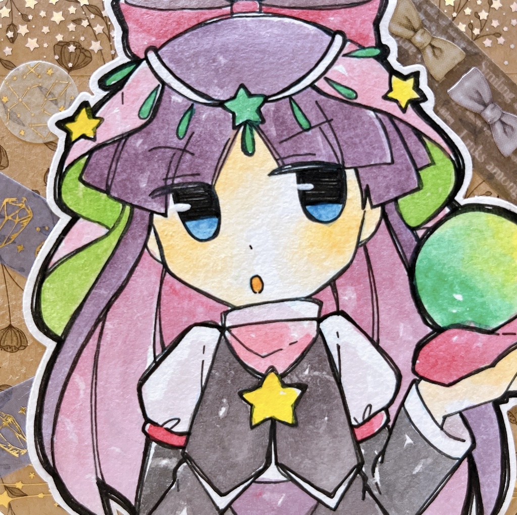 ぷよぷよミニ色紙オーダー