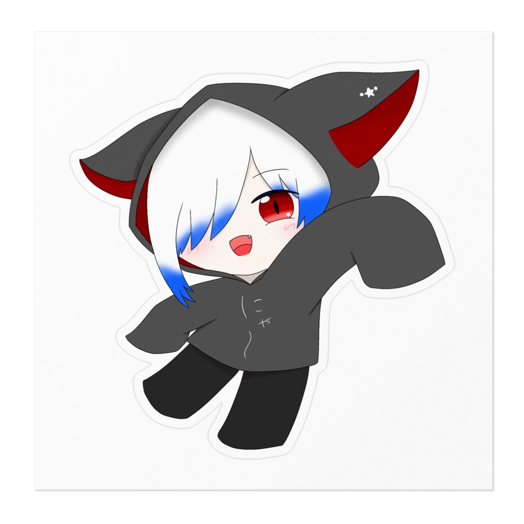 月星のステッカーミニver