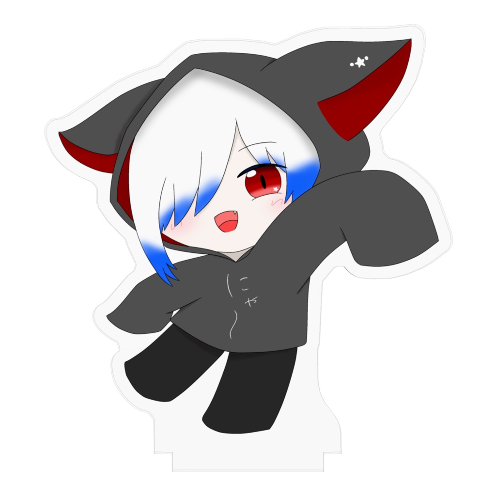 月星のアクリルフィギュア