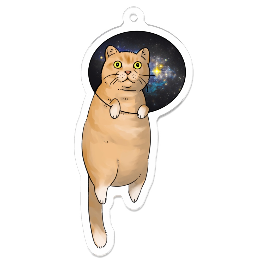MIXTRUMP Single Mark『Cat（Outer Space）』アクリルキーホルダーその２