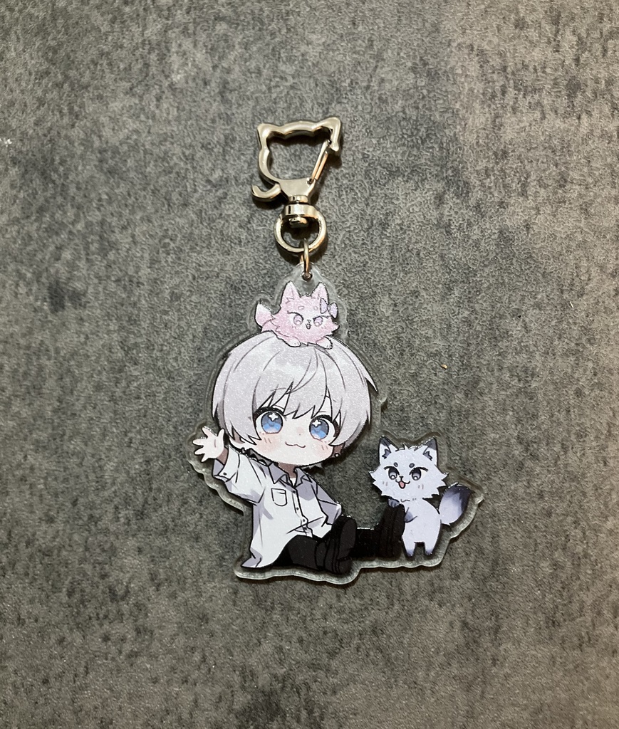 「ムックンとムクろう＆ムクみ」アクリルキーホルダー