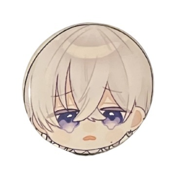 ムックン缶バッジ【泣】