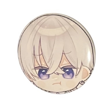 ムックン缶バッジ【怒り】