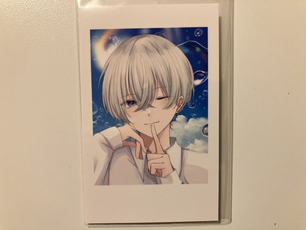 インスタントフォト風カード【空】