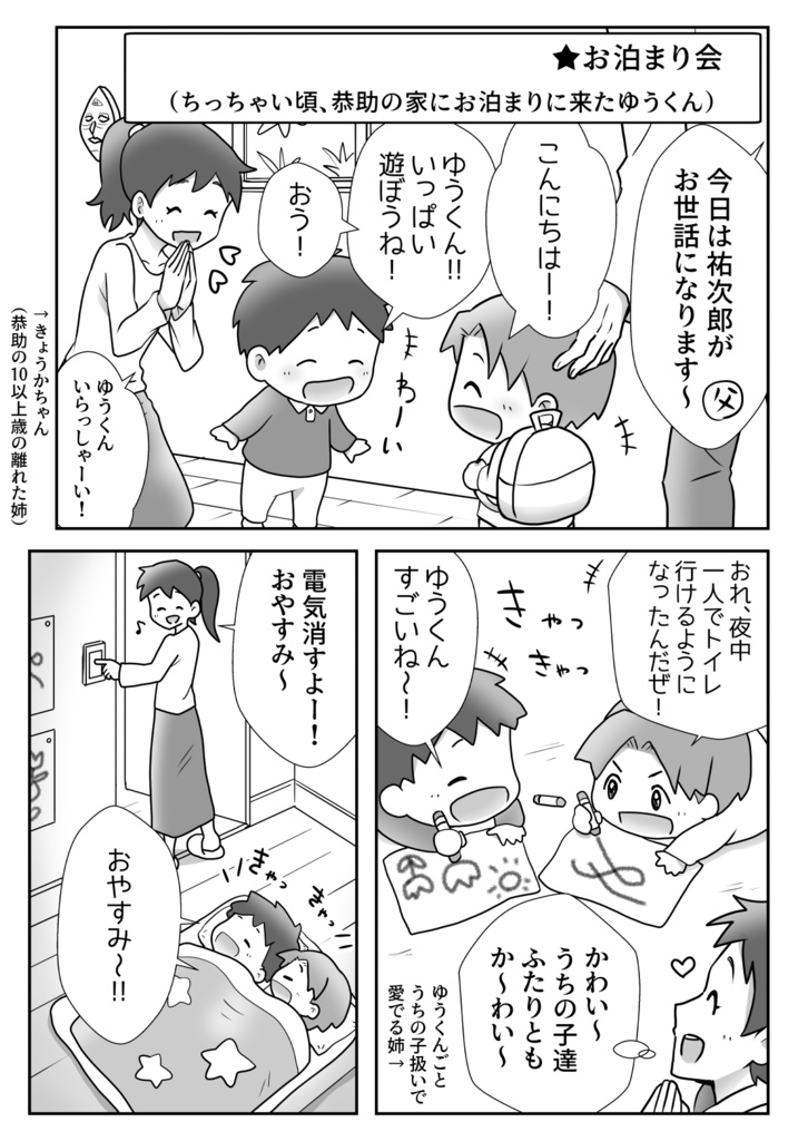 【R-15小スカBL漫画】【ダウンロードのみ】ゆうくんと恭助2