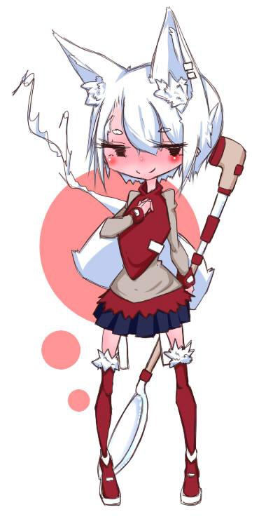 看板娘キーホルダー