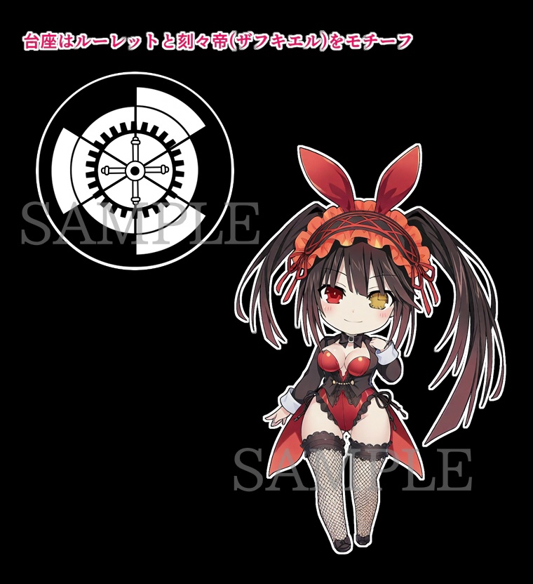 【デート・ア・ライブ】時崎狂三 (バニーver) アクリルフィギュア+ミニフィギュア付