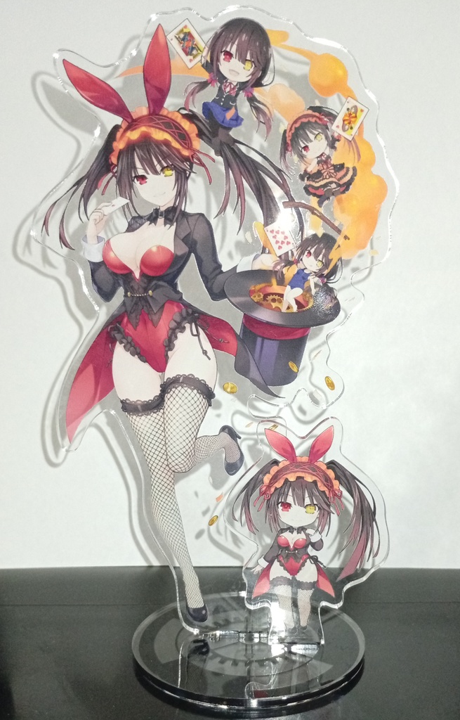 【デート・ア・ライブ】時崎狂三 （バニーver） アクリルフィギュア＋ミニフィギュア付